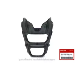 61321-K26-B00ZG หน้ากาก ฝาครอบไฟหน้า สีดำด้าน NH303M MAT AXIS GRAY METALLIC