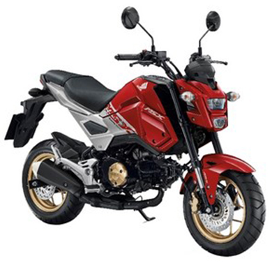 บังโคลนหน้า MSX 125 SF สีแดง ของแท้เบิกศูนย์ 61100-K26-B00ZB 7 MSX-SF ปี2018 ABS สีแดง-เทา MSX125AHTHR353P