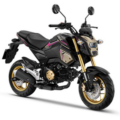 หน้ากาก ฝาครอบไฟหน้า MSX 125 SF สีทอง ของแท้เบิกศูนย์ 61321-K26-B00ZK 4 MSX-SF ปี2020 ABS สีดำ-ทอง MSX125ALTHNH303M