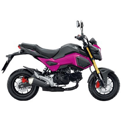 หน้ากาก ฝาครอบไฟหน้า MSX 125 SF สีชมพู ของแท้เบิกศูนย์ 61321-K26-B00ZE 4 MSX-SF ปี2017 สีดำ-ชมพู MSX125HTHNH303M