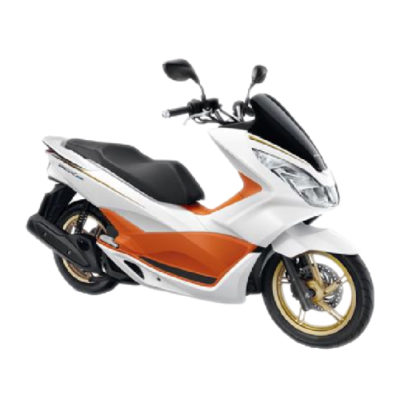 PCX150 WW150H TH (NHA87P) สีขาว-ส้ม W-O